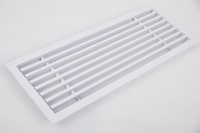 Système de ventilation de climatiseur, grille d'aération de plafond et diffuseur, grille d'air en aluminium, diffuseur linéaire