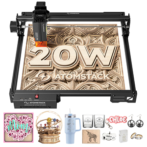 <span class=keywords><strong>ATOMSTACK</strong></span> <span class=keywords><strong>A20</strong></span> Pro V2 Máquina de Corte y Grabado Láser de Diodo de Alta Precisión para Trabajos Rápidos en Madera 3D - Product Image 1