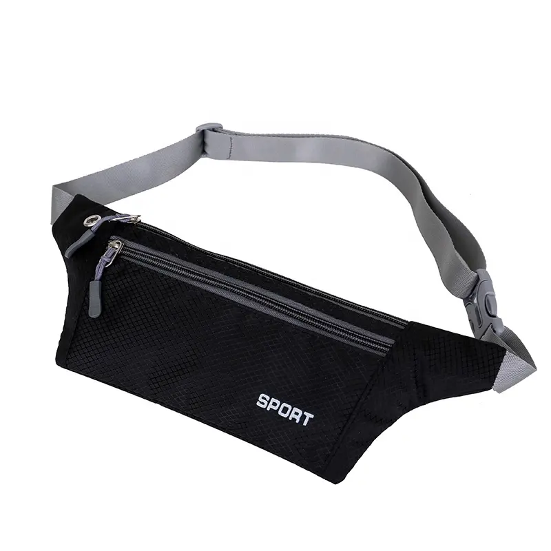 Sports Fitness Running Belt Belt Bag Wholesale New Design Colorful Light Outdoor Water Proof Fashion Unisex Nylon Fanny Pack