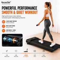 Tapis roulant électrique portable avec moteur sans balais 2,5 CV, écran LED, inclinaison manuelle de 5 %, stock UE, livraison directe