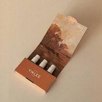 Caja de perfume plegable personalizada de 3 piezas para 1mL, 2ml, 3ml, 5ml, 10ml, viales de muestra, juego de descubrimiento, embalaje de muestra