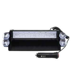 Luce Stroboscopica Universale per Auto 12V 8 LED <span class=keywords><strong>Lampeggiante</strong></span> di Emergenza Rosso <span class=keywords><strong>Blu</strong></span> per Veicoli con 3 Modalità di Lampeggio - Product Image 5