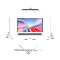 Monitor Komputer Ultra-Tipis 27 Inci Dua Sisi Langsung dari Pabrik, Layar LCD IPS FHD 144Hz dengan Casing Logam Premium untuk Kantor dan Rumah