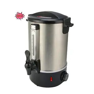 双壁不锈钢12L电热水器咖啡壶或带分配器的茶壶
