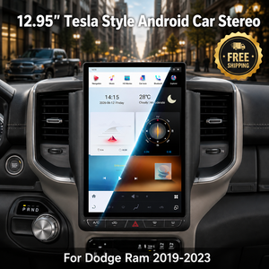 Pour Dodge Ram 2019 2020 2021 <span class=keywords><strong>2022</strong></span> 2023 Récepteur Android 13 12,95 pouces Snapdragon 665 <span class=keywords><strong>DVD</strong></span> Bluetooth WiFi HD IPS Stéréo - Product Image 1