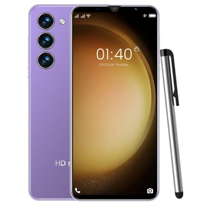 Version mondiale du téléphone S23 Ultra, 16 Go + 512 Go, écran plein écran, téléphone mobile 5,5 pouces HD, téléphones portables <span class=keywords><strong>32</strong></span> + <span class=keywords><strong>64</strong></span> MP, 4800 mAh, 5G, smartphones de jeu - Product Image 5