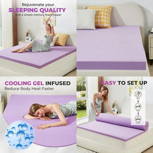 80% Shipping Cost Less Breathable Eco-Friendly <b>Foam</b> Mattress <b>Roll</b> in a Box Design for Hotel & Villa Warehouse Fulfillment - Product Image 5