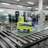 Mini polisseuse électrique industrielle LINGZHIFENGRUI LZ-G220V 220V pour polissage à l'eau 800W, machine à chanfreiner le verre manuelle au design intuitif