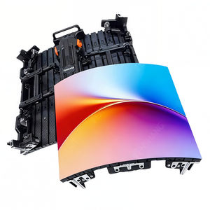 Écran LED flexible RVB P2.6/P2.9/P3.91 couleur pleine HD pour intérieur et extérieur, idéal pour la location, les fêtes, le cinéma, les événements et les décors de scène - Product Image 1