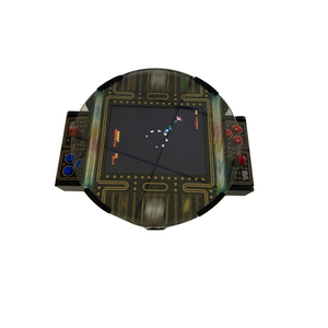 Máquina de juego de salón recreativo de cóctel que funciona con monedas, gabinete multijuego Bartop en estilo barril de vino - Product Image 5