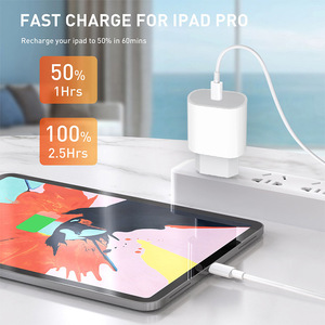 Caricabatterie da Muro <span class=keywords><strong>USB</strong></span>-<span class=keywords><strong>C</strong></span> di Alta Qualità 25W con Ricarica Rapida PD + Cavo Type-<span class=keywords><strong>C</strong></span> a Lightning 2 in 1 in Confezione di Carta - Product Image 2