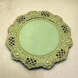 <span class=keywords><strong>Assiette</strong></span> de Présentation en Plastique Vert PP, Style Classique, Design Creux, Polie, Jetable, 13 Pouces, pour Mariages et Banquets – Vente en Gros, Nouveauté - Product Image 5