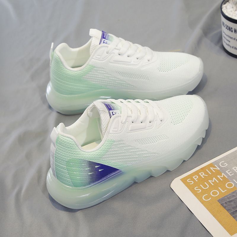 White and green
