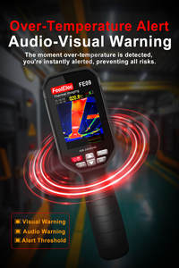 FE09 Hochpräzise Handgehaltene Infrarot-Wärmebildkamera mit 5 Farbpaletten, Thermischer Empfindlichkeit und Temperaturbereich - Product Image 3