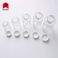 Flacon compte-gouttes en plastique PET avec bouchon doseur, qualité pharmaceutique, 20-100 ml, pour sirop, liquide, gouttes pour les yeux et les oreilles, sécurité enfant, inviolable, personnalisable OEM