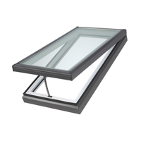 CBMMART Accessoires de toit en aluminium pour lucarne, fenêtre à auvent avec verre Low-E pour maison