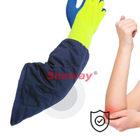 Gants de cuisine résistants à la chaleur et imperméables Seeway Airline Cabin Crew, à long manchette, anti-brûlure, gants de sécurité
