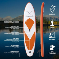 Planche de Stand Up Paddle Gonflable pour Sports Nautiques, Planche de Surf Vertes pour Stand Up Paddle