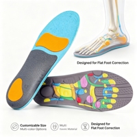 Semelles orthopédiques élastiques à rebond rapide, soutien instantané, absorption des chocs, réduction de la fatigue des pieds lors de la marche