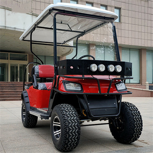 Nouveauté : voiturette de golf électrique à <span class=keywords><strong>4</strong></span> <span class=keywords><strong>roues</strong></span> <span class=keywords><strong>motrices</strong></span>, 6 places pour adultes, siège individuel - Product Image 3