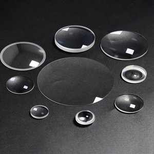 Lente <span class=keywords><strong>Plano</strong></span> Convexa de Vidrio N-BK7 de Alta Calidad, Diámetro 10 mm, Distancia <span class=keywords><strong>Focal</strong></span> 10 mm - Product Image 1