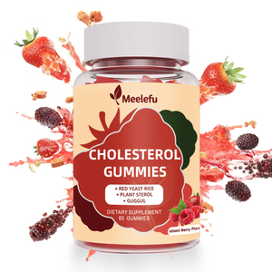 סוכריות גומי עם סטרולים וסטנולים צמחיים, אורז שמרים אדום לבריאות הלב - Product Image 1