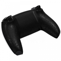 Coques de remplacement pour manettes de jeu, en caoutchouc noir personnalisé, coque arrière pour manette Dualsense PS5, coque inférieure