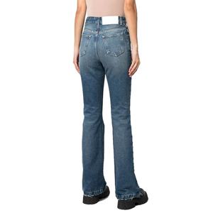 Nuevo Diseño de Moda, Jeans de Cintura Alta con Corte de Campana para Mujer, Pantalones Vaqueros Casuales de Invierno - Product Image 4