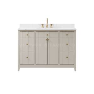36" Modern <b>Light</b> Gray <b>Bathroom</b> Vanities Marble Vanity <b>Bathroom</b> - Product Image 2