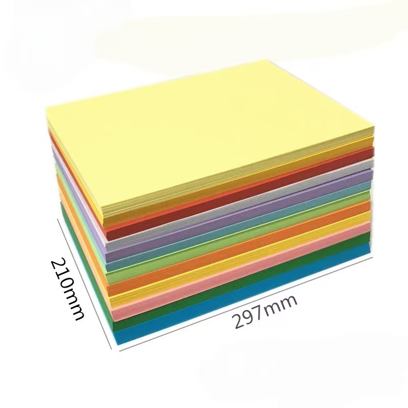 Wholesale Factory Price Color Paper Cardboard Paper High Quality Color Paper Sheets for Kids Diy Art Craft and Printing Writing