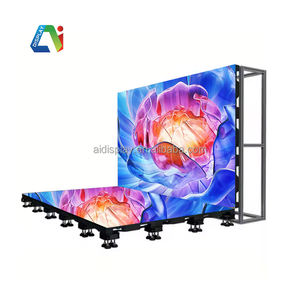 Proveedor directo de fábrica P3.91P4.81 LED Standing Tile Block Paneles de video Precio de pared Pantalla de visualización de pista de baile LED para Party Club - Product Image 1