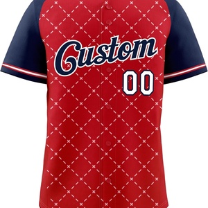 เสื้อเจอร์ซีย์ฝึกซ้อมแบบสั้นน้ำหนักเบา สไตล์ฮิปฮอปยุค 90 พร้อมกระดุม เสื้อกีฬาปักชื่อและหมายเลขส่วนตัว ป้องกันแบคทีเรีย - Product Image 6