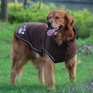 Jaket refleksi anjing kecemasan pemanas tahan air mantel bulu hangat musim dingin untuk anjing besar baju desainer hewan peliharaan