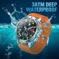 Fournisseur d'usine de montres intelligentes K65 personnalisées OEM ODM, écran AMOLED de 1,43 pouce, batterie de 530 mAh, montre intelligente sportive robuste et étanche pour hommes