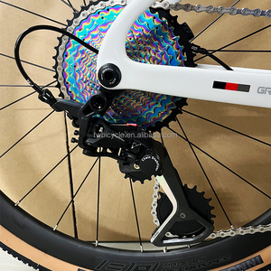 Gravel V3 Carbon Fibre Frame 13 Speed 700c Hydraulic Disc All-Terrain Adventure Road Bike (25yr) RS-13S Hydr - Product Image 3