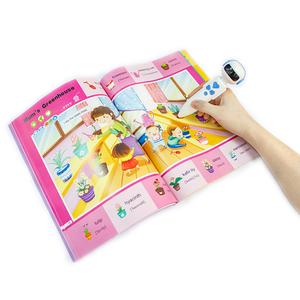 Aprendizaje educativo temprano para niños 200 <span class=keywords><strong>palabras</strong></span> básicas <span class=keywords><strong>de</strong></span> audiolibros <span class=keywords><strong>en</strong></span> <span class=keywords><strong>inglés</strong></span> con bolígrafo <span class=keywords><strong>de</strong></span> lectura <span class=keywords><strong>de</strong></span> aprendizaje inteligente - Product Image 5