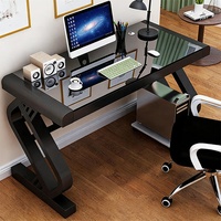 Bureau d'étude personnalisé, grand bureau ergonomique d'angle pour ordinateur
