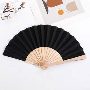 Abanicos de Mano Personalizados para Boda, Abanicos Plegables de Papel, Madera y Bambú, Estilo Español y Chino - Product Image 5