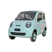 Mobil Mini Listrik Tertutup Model Baru 2026, Sepeda Motor 4 Roda, Mini Carro Electrico, Laris Terjual