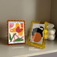 Présentoir en contreplaqué double couche magnétique transparent et coloré pour cartes postales – Nouveaux produits personnalisés en usine – Vente chaude