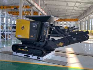 Monde Máy Nghiền bê tông nhỏ gọn EPA động cơ diesel theo dõi máy nghiền hàm di động - Product Image 3