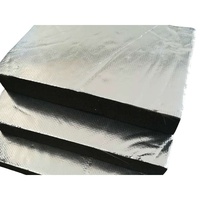 Isolation en mousse de caoutchouc avec feuille d'aluminium pour isolation thermique HVAC