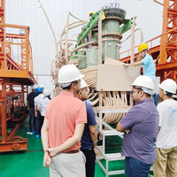 JZP Qualité Réseau 630MVA 110kV Triphasé Immergé Huile Transformateur Puissance Pour Poste Transmission
