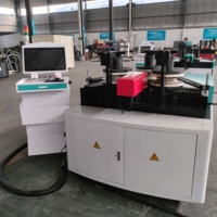 DEZHONG Usine Dernière horizontale 21 "ordinateur industriel Profil en aluminium Machine à cintrer