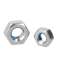 Écrou hexagonal en nylon de haute qualité, prix d'usine, disponible en OEM/ODM, DIN934 SS SUS304 316, écrou de blocage hexagonal en nylon
