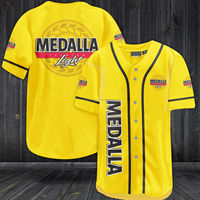 Maillots de baseball personnalisés 2026 pour activités d'équipe – Imprimés, respirants, décontractés, vêtements de sport