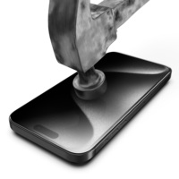 Protection d'écran anti-poussière avec cadre d'installation facile, protection d'écran en verre trempé pour iPhone 13 14 15 16 Pro Max