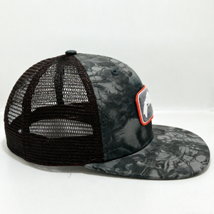 Gorra de béisbol de camuflaje de moda para exteriores, gorras de pesca personalizadas de 6 paneles, gorra de malla marrón, gorra trucker, sombrero de verano - Product Image 2