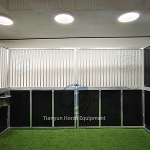 Étable à chevaux personnalisée et portable de style européen en acier galvanisé Écurie préfabriquée avec toit Het Paard - Product Image 2