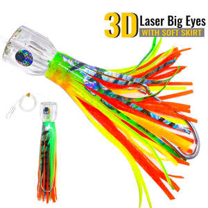 Señuelo <span class=keywords><strong>de</strong></span> Pesca <span class=keywords><strong>de</strong></span> Atún <span class=keywords><strong>de</strong></span> 6/9 Pulgadas para Pesca <span class=keywords><strong>de</strong></span> Grandes Peces, Cebo Artificial Suave <span class=keywords><strong>de</strong></span> Resina, Señuelo <span class=keywords><strong>de</strong></span> Pulpo y Calamar para Pesca <span class=keywords><strong>de</strong></span> Fondo con Liberación <span class=keywords><strong>de</strong></span> Agua - Product Image 4